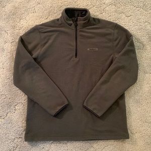 Timberland Branded Mens Green Pullover Jacket